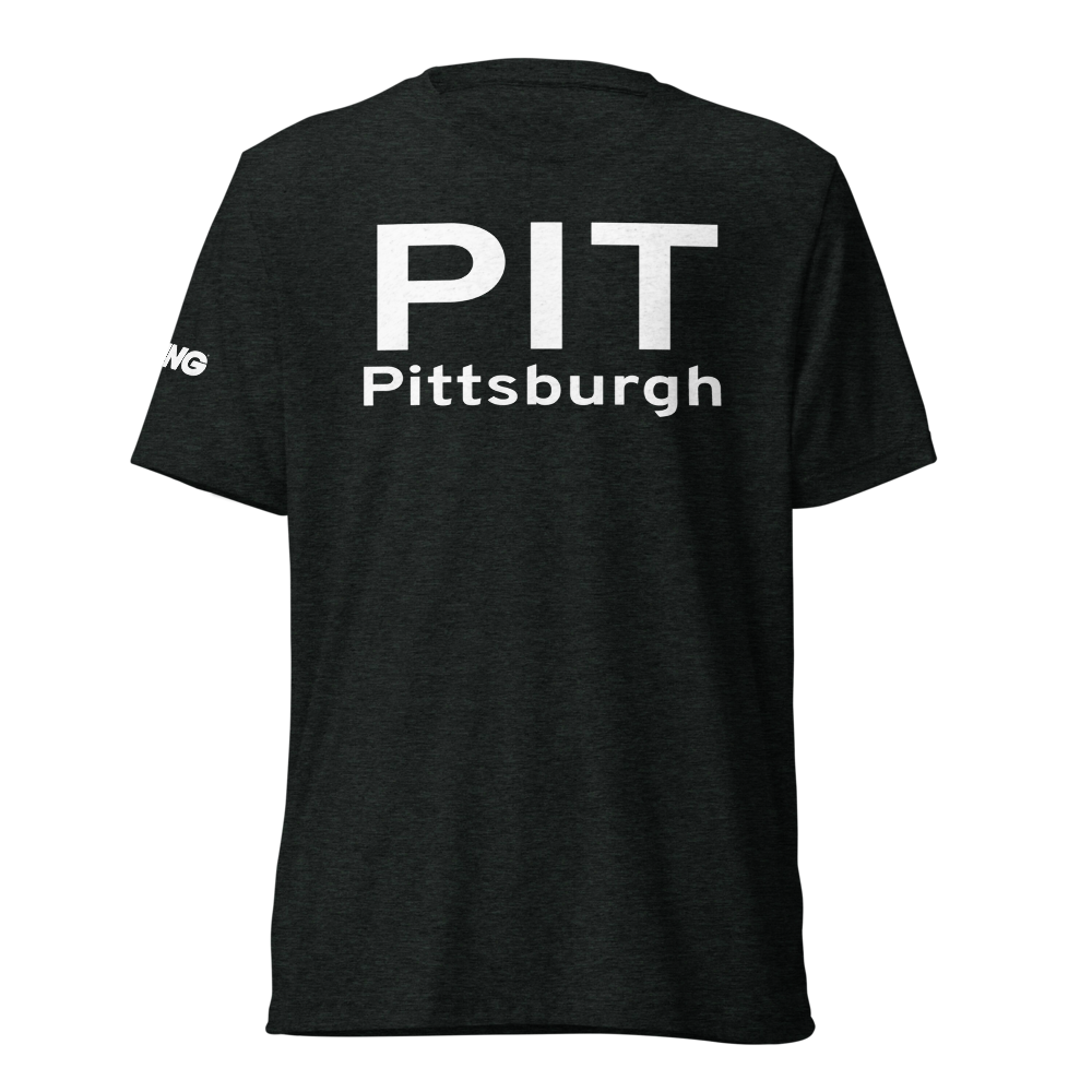 Pittsburgh (KPIT) Airport Tri-blend T-Shirt 