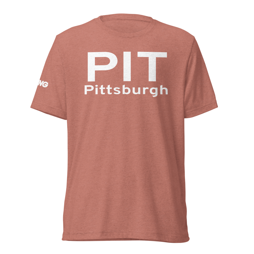 Pittsburgh (KPIT) Airport Tri-blend T-Shirt 