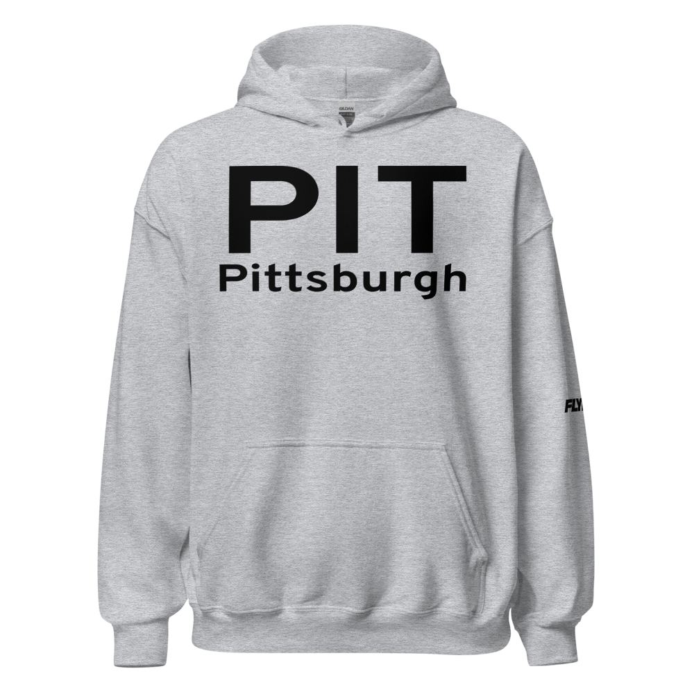 Pittsburgh (KPIT) Airport Hoodie Sweatshirt 