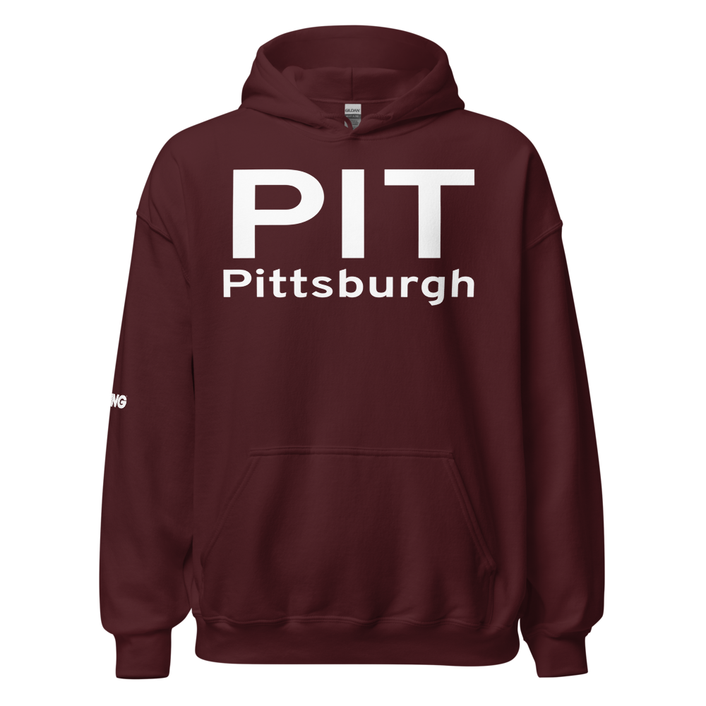 Pittsburgh (KPIT) Airport Hoodie Sweatshirt 