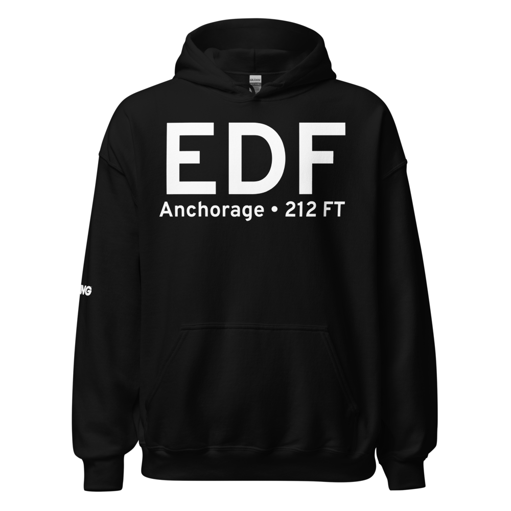Anchorage (PAED) Airport Hoodie Sweatshirt 