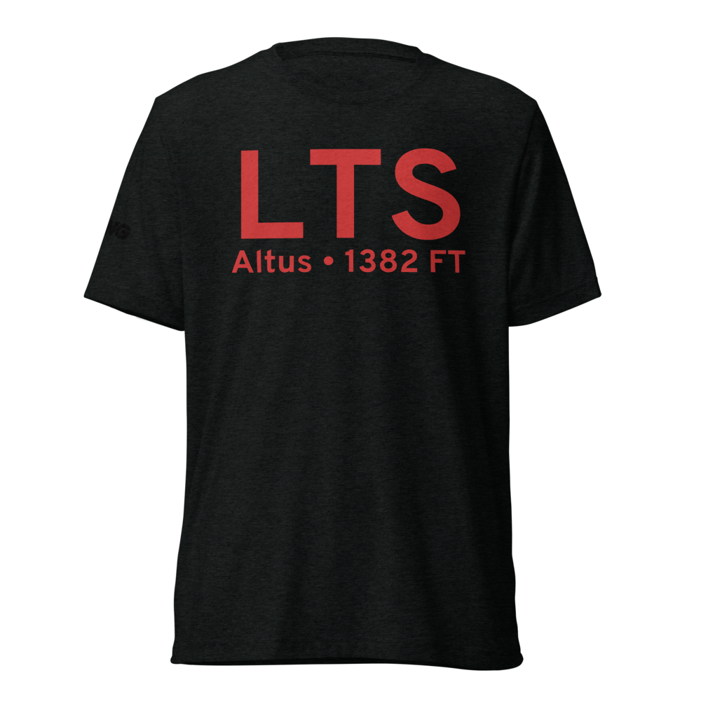 Altus (KLTS) Airport Tri-blend T-Shirt 