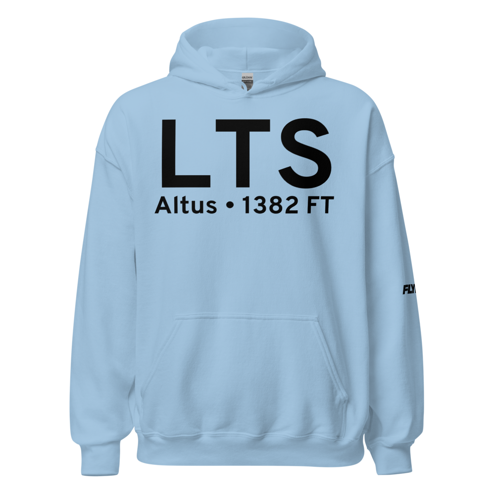 Altus (KLTS) Airport Hoodie Sweatshirt 