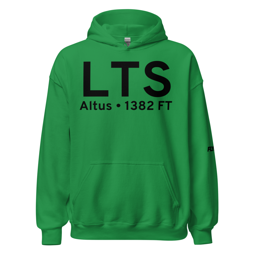 Altus (KLTS) Airport Hoodie Sweatshirt 