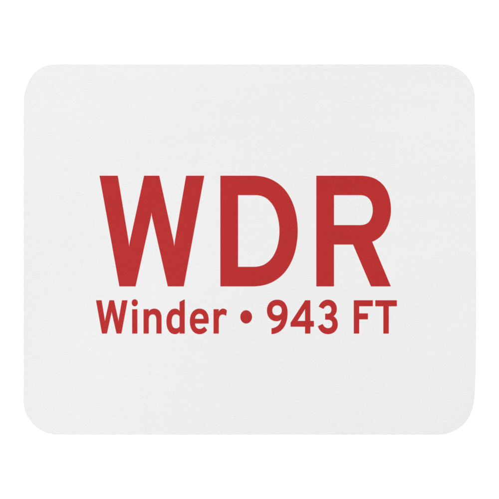 Winder (KWDR) Airport  Mouse Pad 