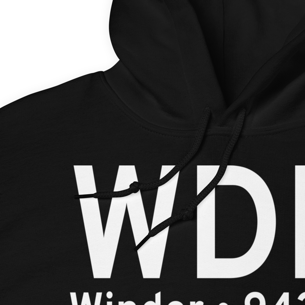 Winder (KWDR) Airport Hoodie Sweatshirt 