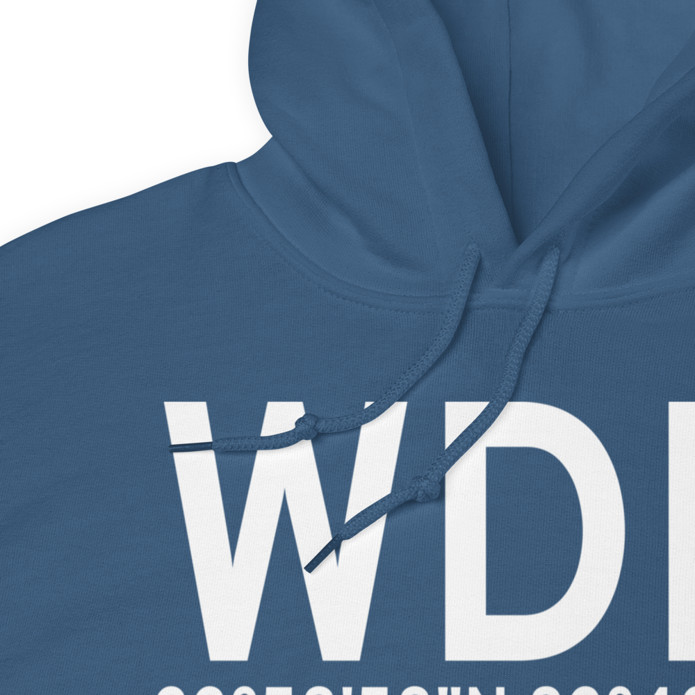 Winder (KWDR) Airport Hoodie Sweatshirt 