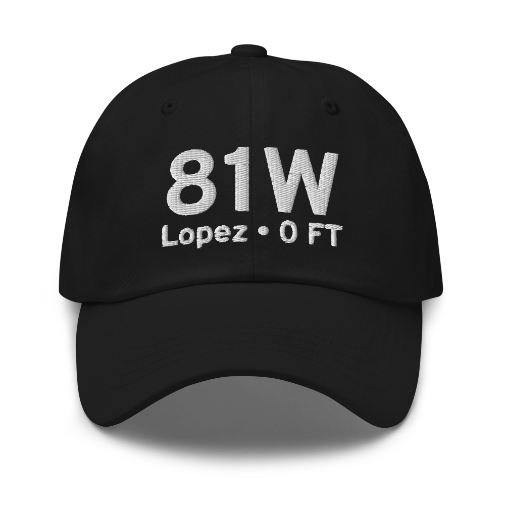 Lopez (WA81) Airport Hat 