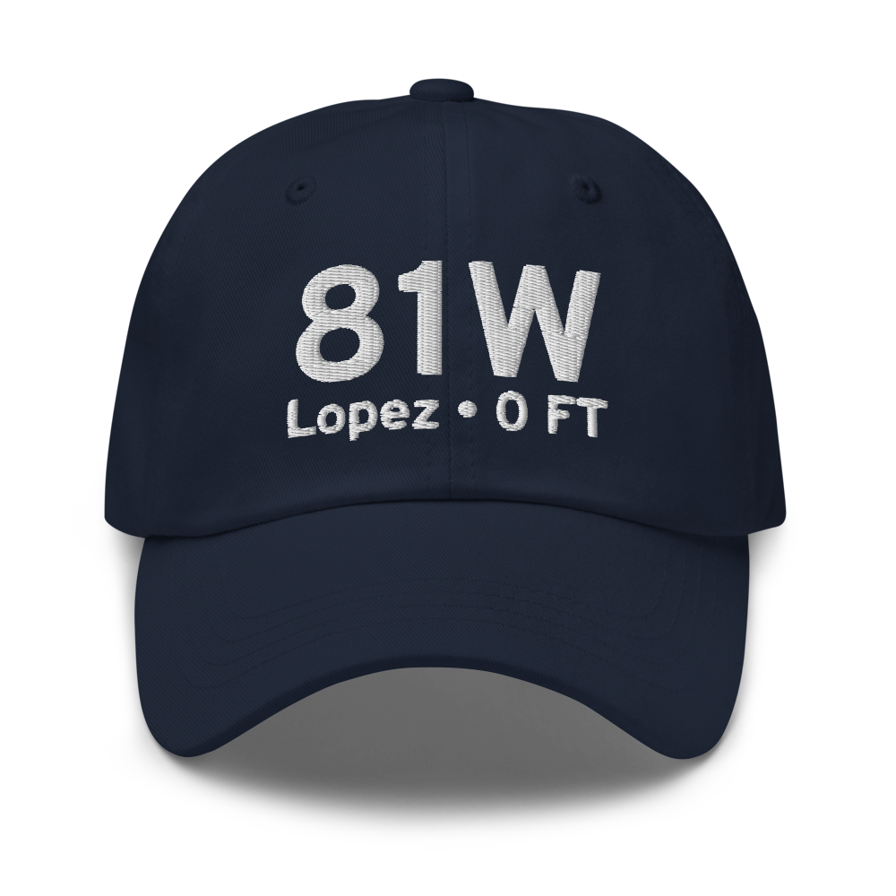 Lopez (WA81) Airport Hat 