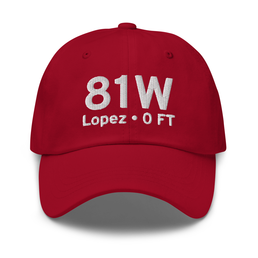 Lopez (WA81) Airport Hat 