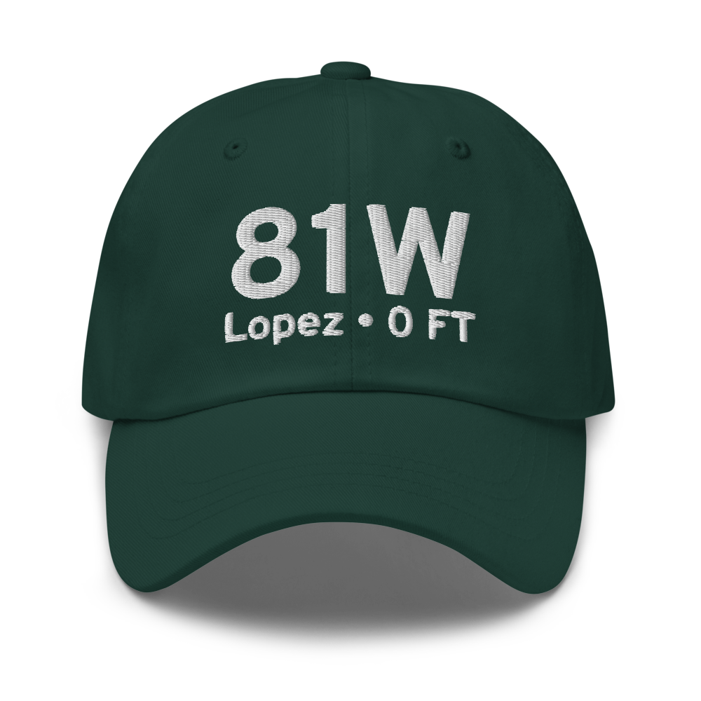 Lopez (WA81) Airport Hat 