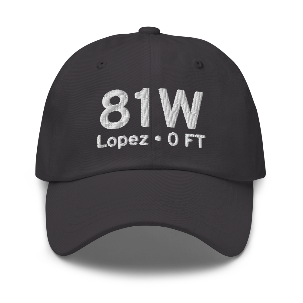 Lopez (WA81) Airport Hat 