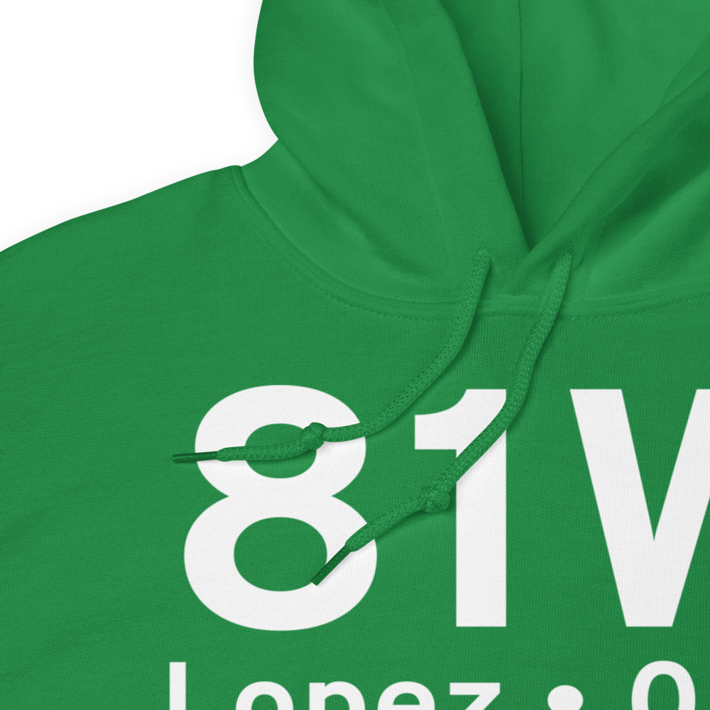 Lopez (WA81) Airport Hoodie Sweatshirt 
