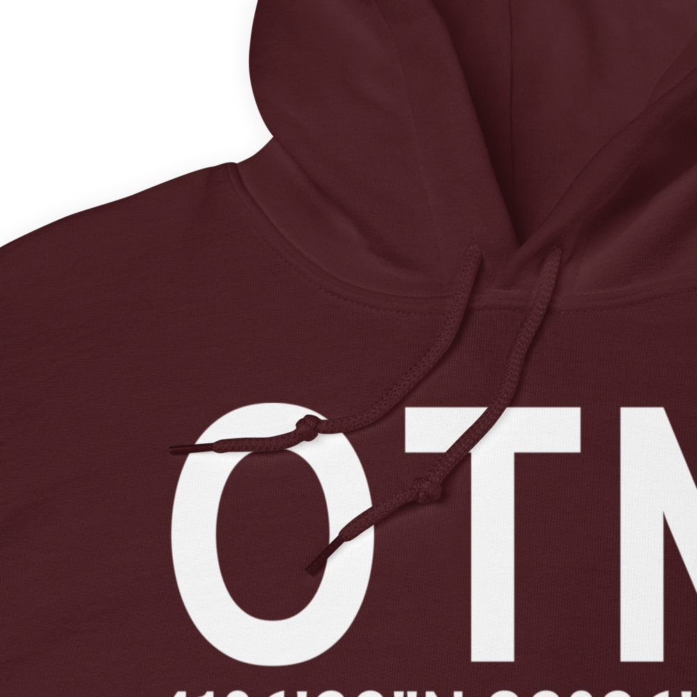 Ottumwa (KOTM) Airport Hoodie Sweatshirt 
