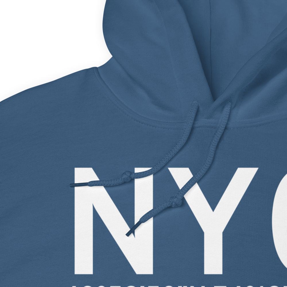 Johnstown (KNY0) Airport Hoodie Sweatshirt 