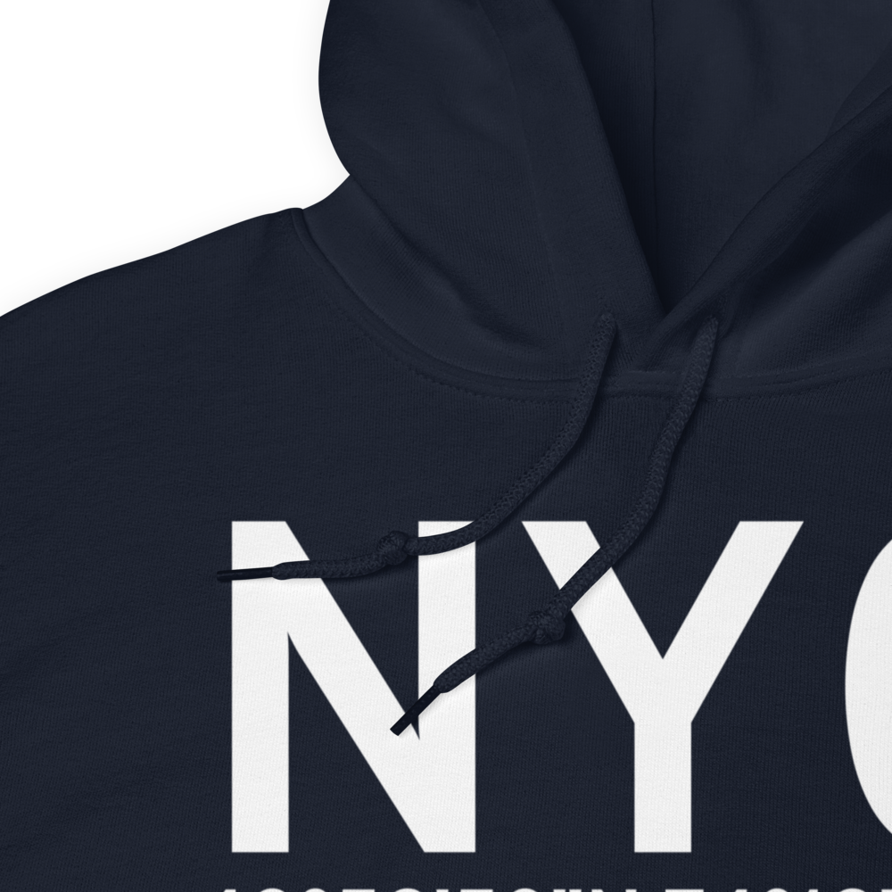 Johnstown (KNY0) Airport Hoodie Sweatshirt 