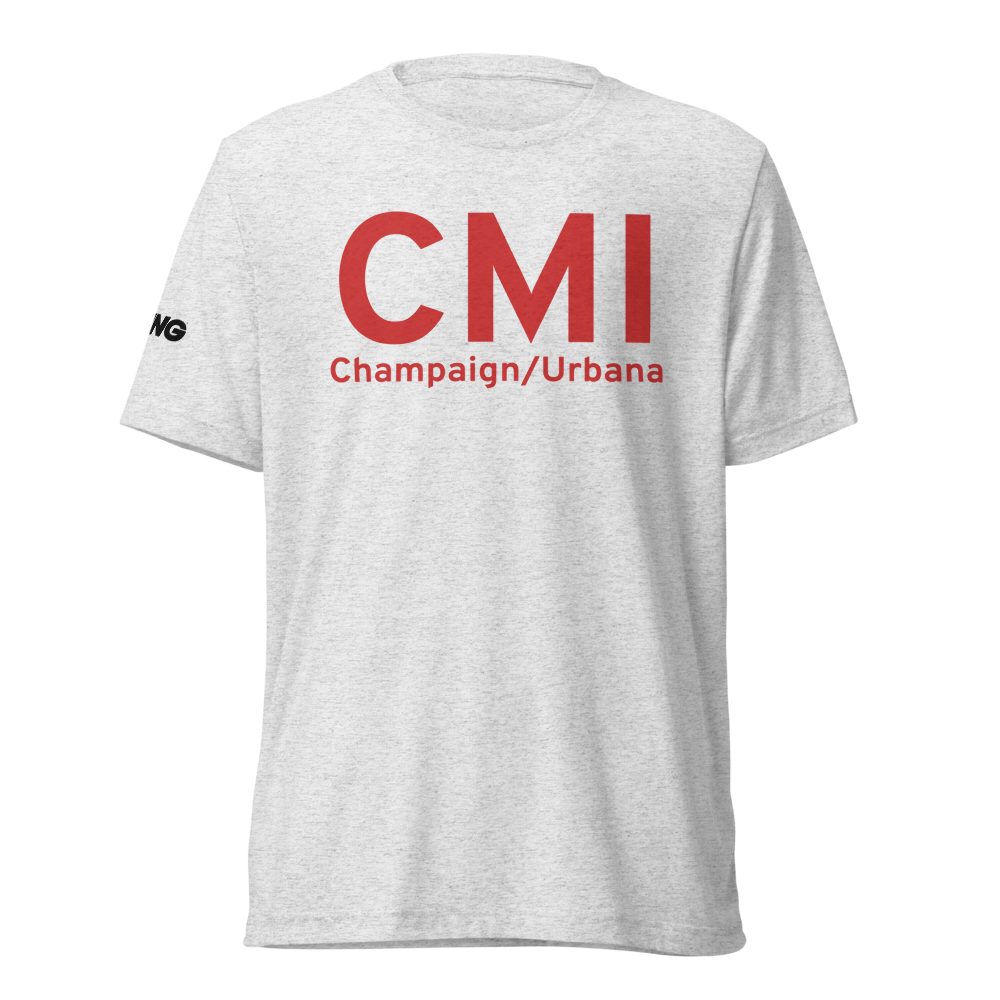 Champaign/Urbana (KCMI) Airport Tri-blend T-Shirt 