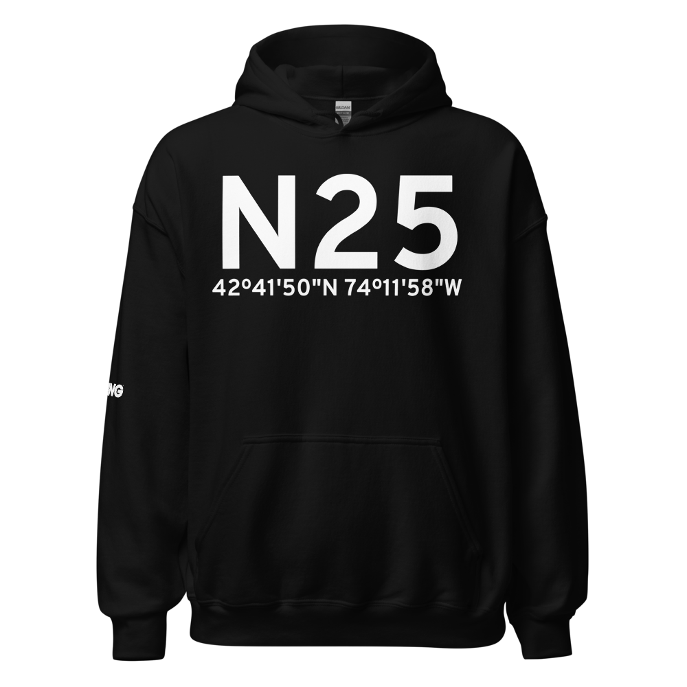 Gallupville (N25) Airport Hoodie Sweatshirt 