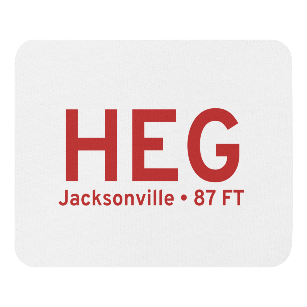 Jacksonville (KHEG) Airport  Mouse Pad 