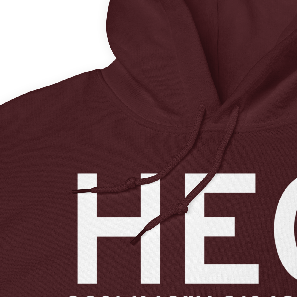 Jacksonville (KHEG) Airport Hoodie Sweatshirt 