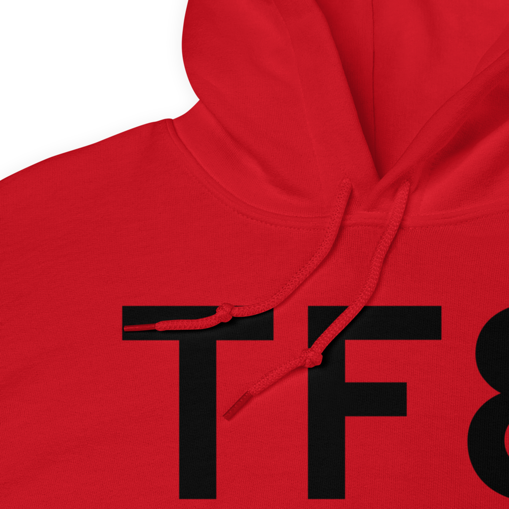 Chicago/Tinley Park (TF8) Airport Hoodie Sweatshirt 
