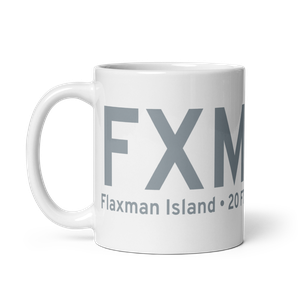 Flaxman Island (FXM) Airport Mug