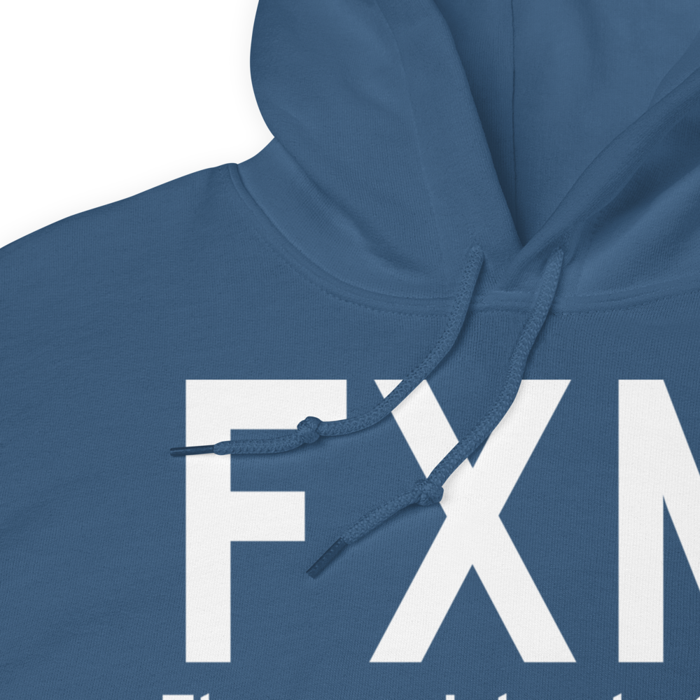 Flaxman Island (FXM) Airport Hoodie Sweatshirt 