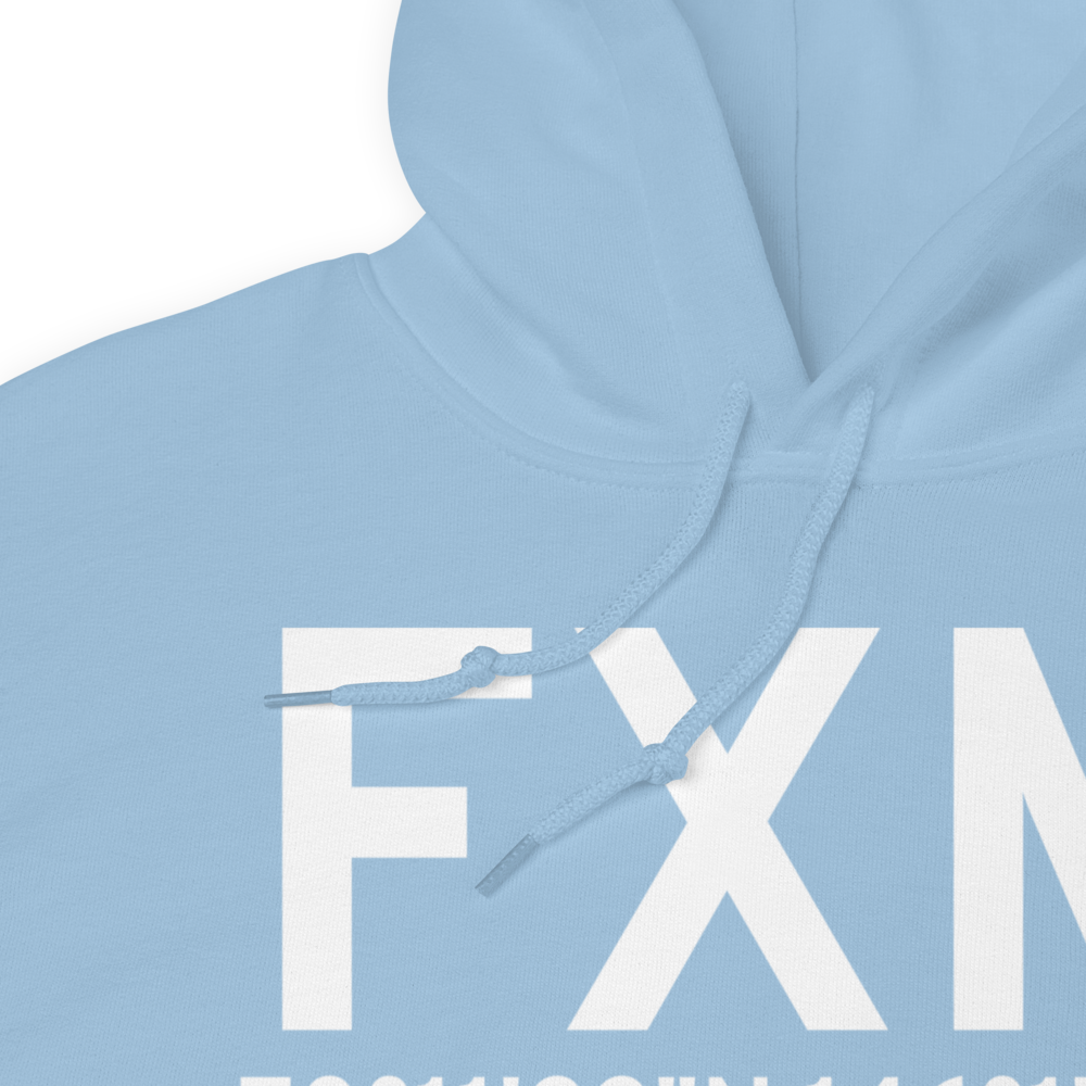 Flaxman Island (FXM) Airport Hoodie Sweatshirt 