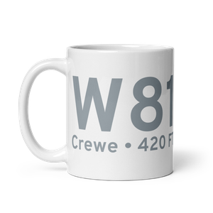 Crewe (KW81) Airport Mug