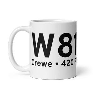 Crewe (KW81) Airport Mug
