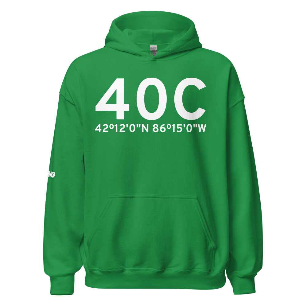 Watervliet (40C) Airport Hoodie Sweatshirt 