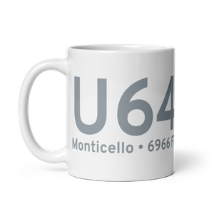 Monticello (MXC) Airport Mug