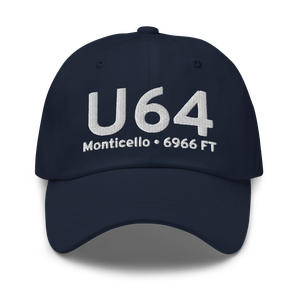 Monticello (MXC) Airport Hat