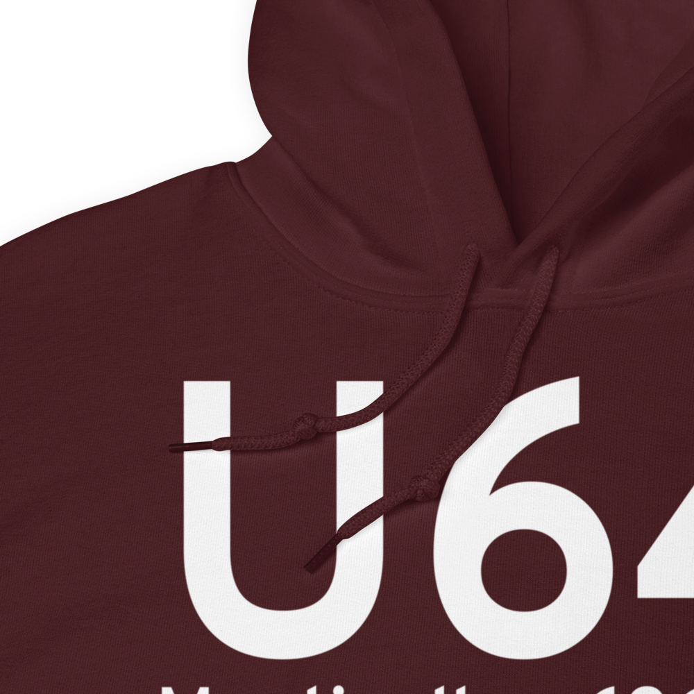 Monticello (MXC) Airport Hoodie Sweatshirt 