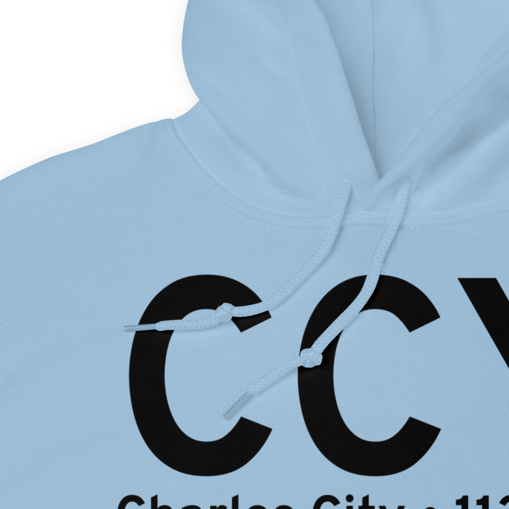 Charles City (KCCY) Airport Hoodie Sweatshirt 