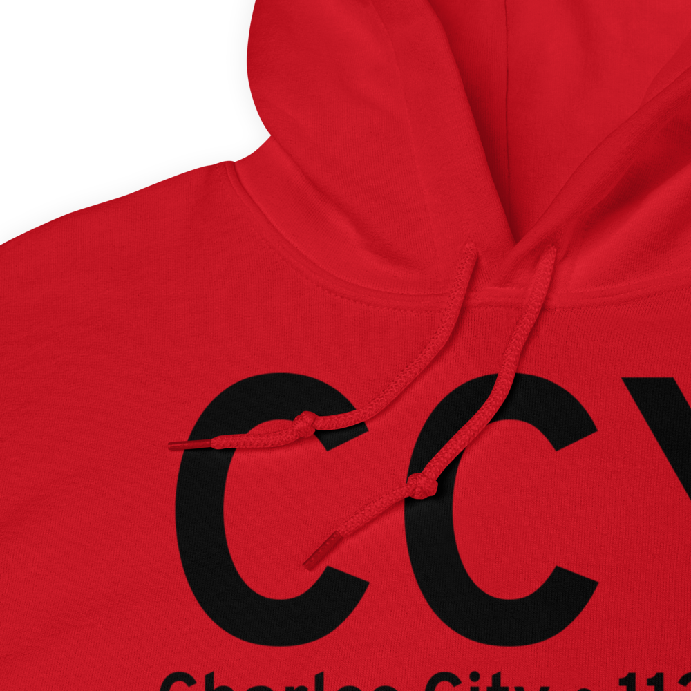 Charles City (KCCY) Airport Hoodie Sweatshirt 