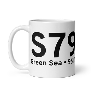 Green Sea (S79) Airport Mug