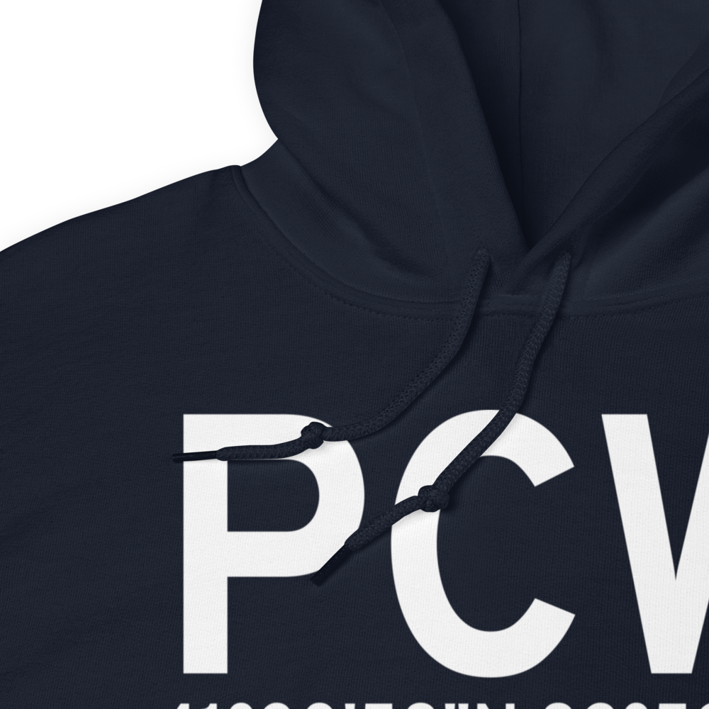 Port Clinton (KPCW) Airport Hoodie Sweatshirt 