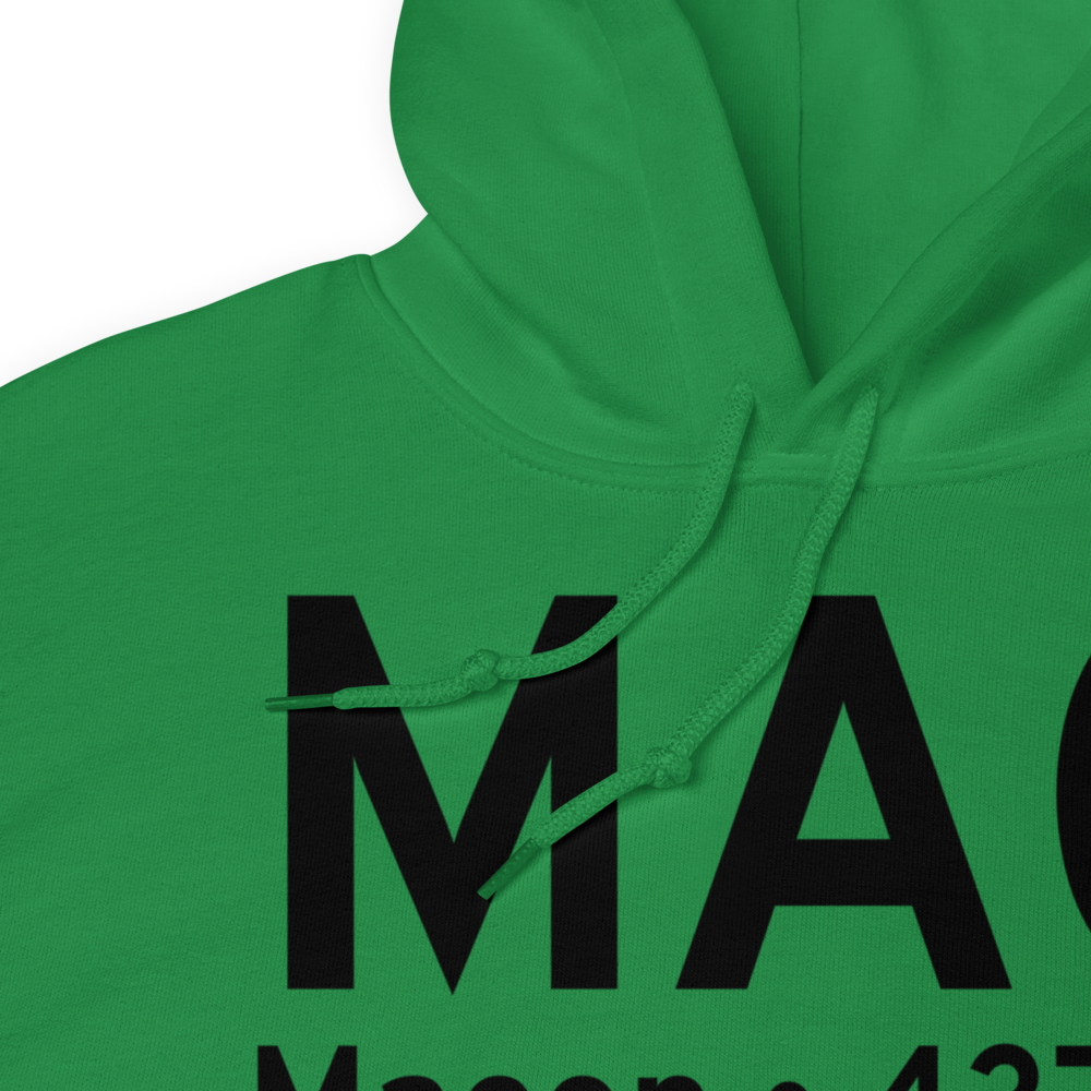 Macon (KMAC) Airport Hoodie Sweatshirt 