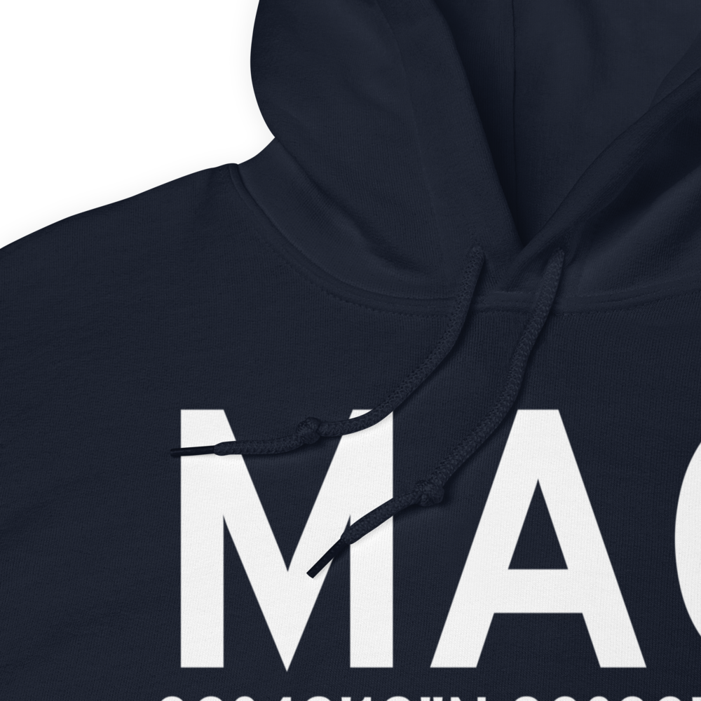 Macon (KMAC) Airport Hoodie Sweatshirt 