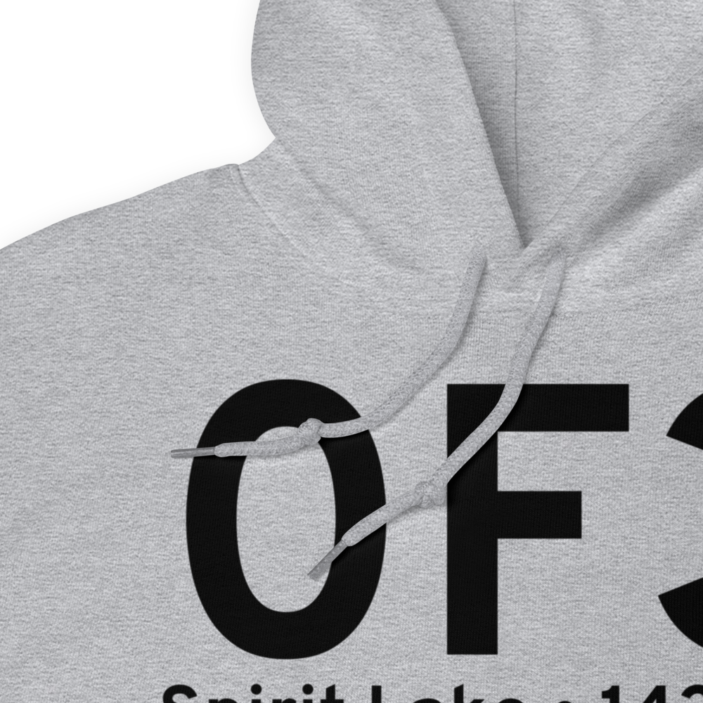 Spirit Lake (US-0F3) Airport Hoodie Sweatshirt 