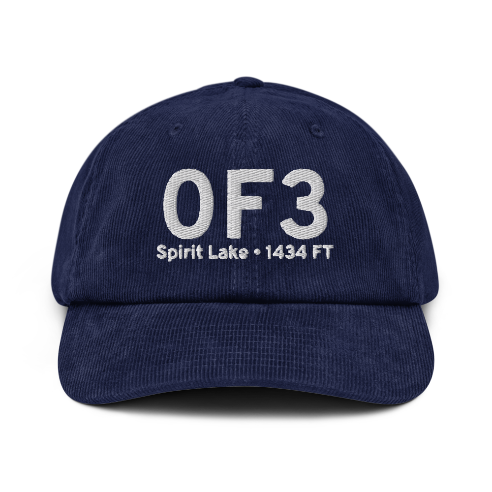 Spirit Lake (US-0F3) Airport Hat 