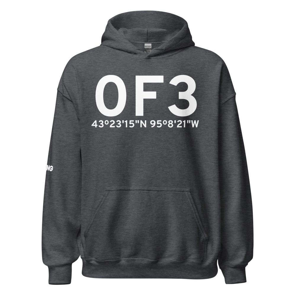 Spirit Lake (US-0F3) Airport Hoodie Sweatshirt 