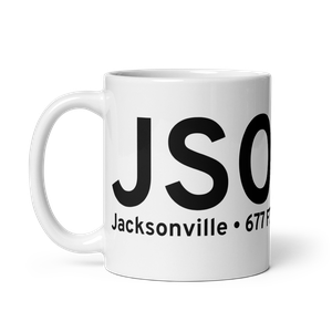 Jacksonville (KJSO) Airport Mug