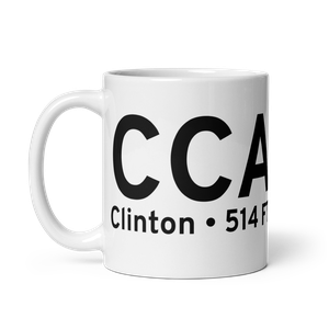 Clinton (KCCA) Airport Mug
