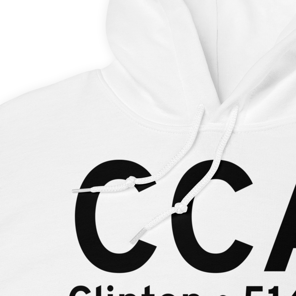 Clinton (KCCA) Airport Hoodie Sweatshirt 