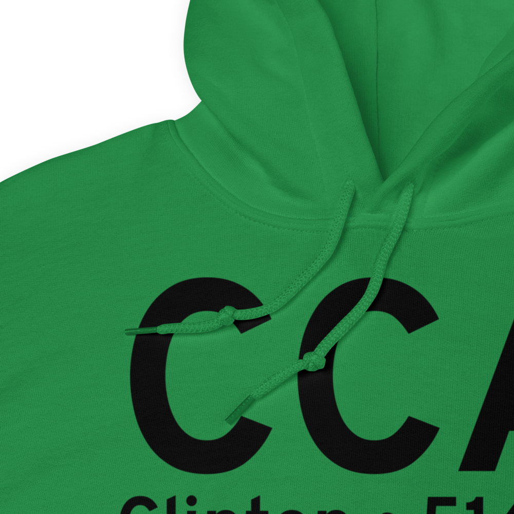Clinton (KCCA) Airport Hoodie Sweatshirt 