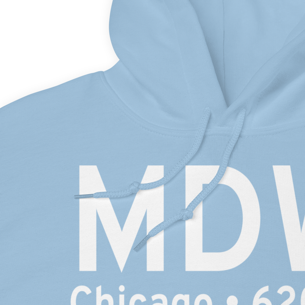 Chicago (KMDW) Airport Hoodie Sweatshirt 