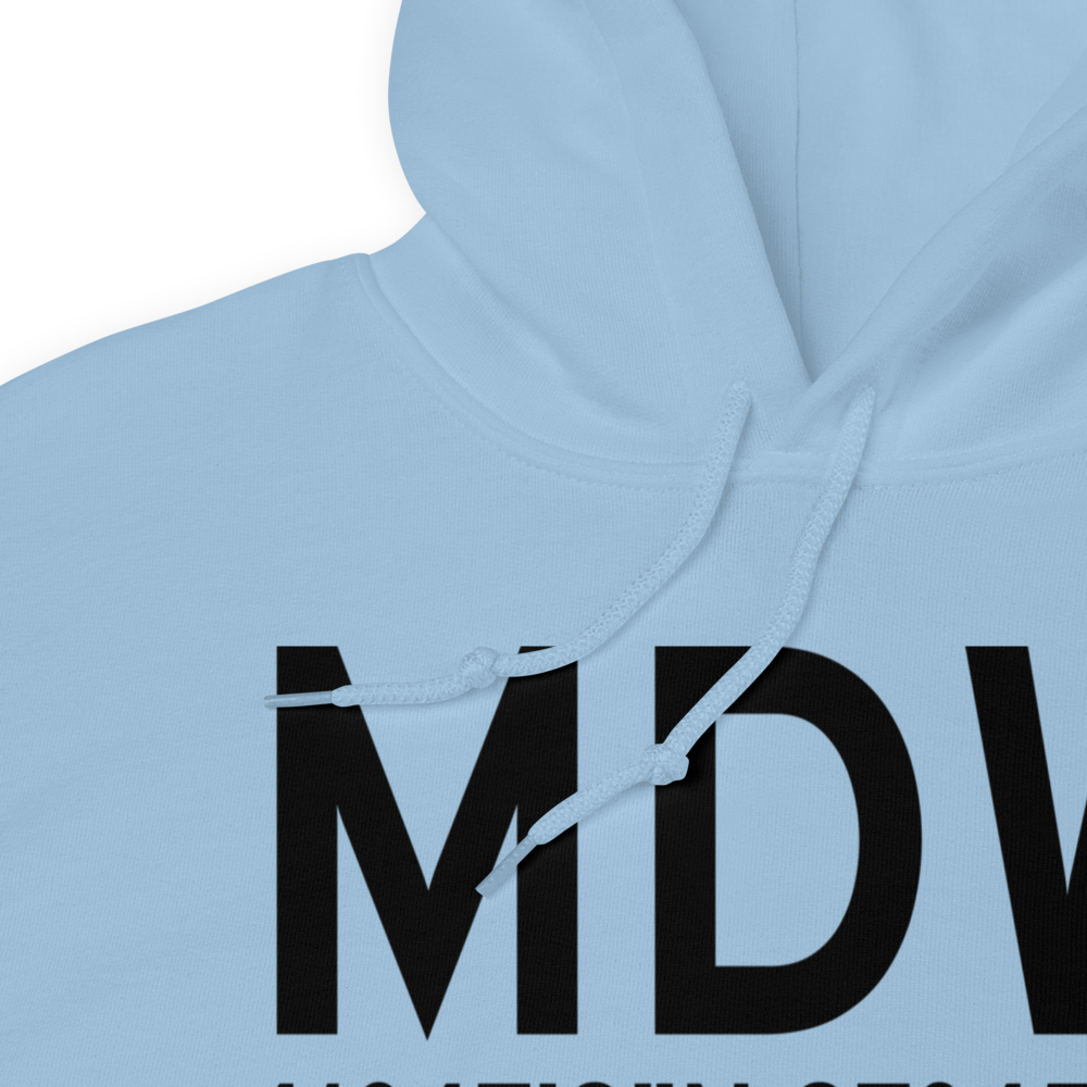 Chicago (KMDW) Airport Hoodie Sweatshirt 