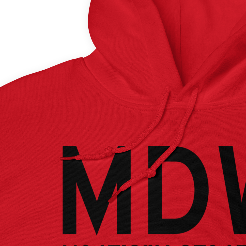 Chicago (KMDW) Airport Hoodie Sweatshirt 